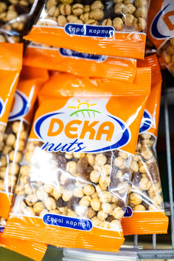 Deka Nuts, Kirchererbsen mit Rosinen (100 g)